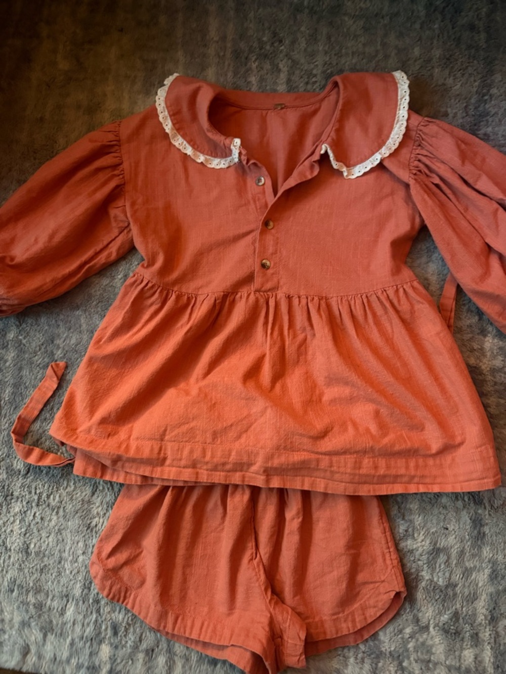 Free people Lace-Trim set